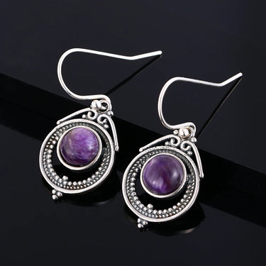 Amethyst Kai Earrings YourSoulPlace.com